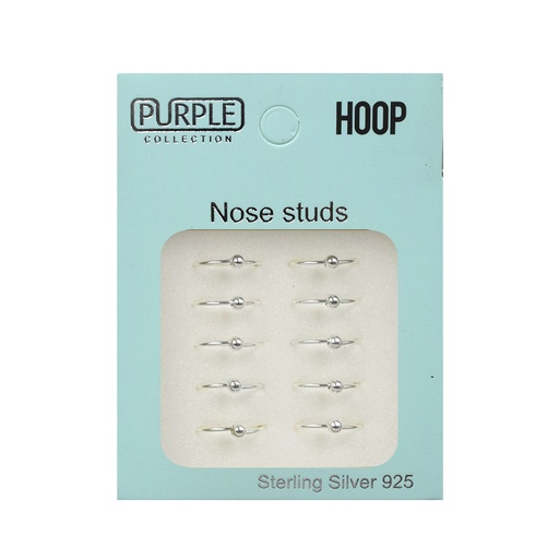 [NRI3004] Nose Ring Hoop #NRI3004 -PK