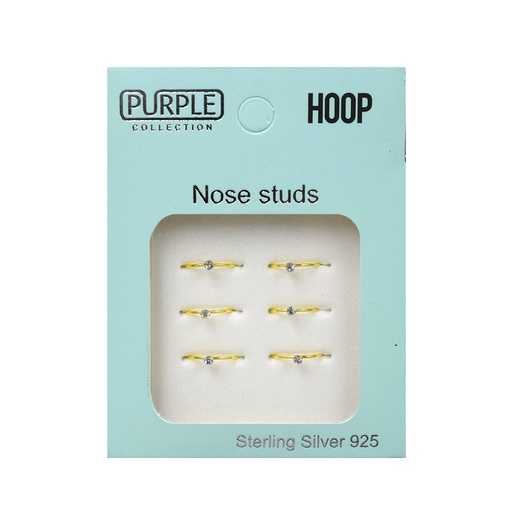 [NRI3009] Nose Ring Hoop #NRI3009 -PK