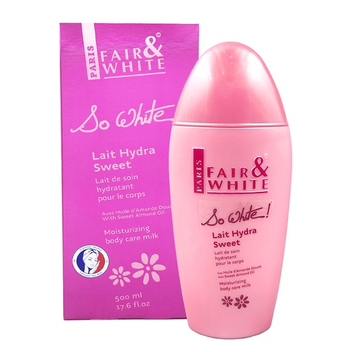 [FNW00018] Fair & White So White Hydra Sweet Body Lotion-Pink (500 ml) #84