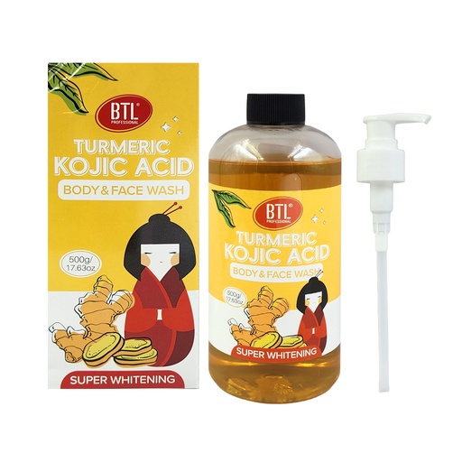 [BTL51507] BTL Turmeric Kojic Acid Body & Face Wash (17.63 oz) #46