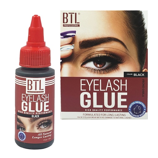[BTL51620] BTL Eyelash Glue -Black #BOND-04BLA (1 oz) -pc