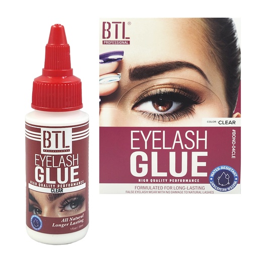 [BTL51621] BTL Eyelash Glue -Clear #BOND-04CLE (1 oz) -pc