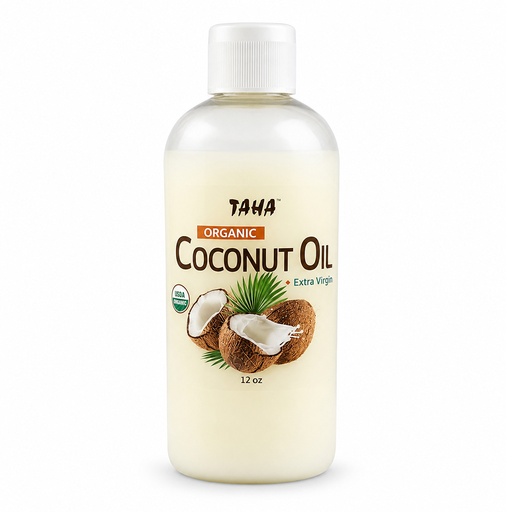 [TAH89736B] TAHA 100% COCONUT Oil -Extra Virgin (12 oz) #17