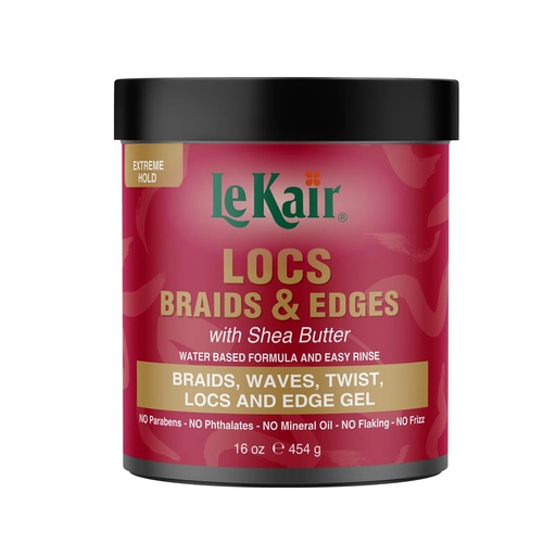 [LKR39724] LeKair Lock Braids & Edges Gel (16 oz) #19