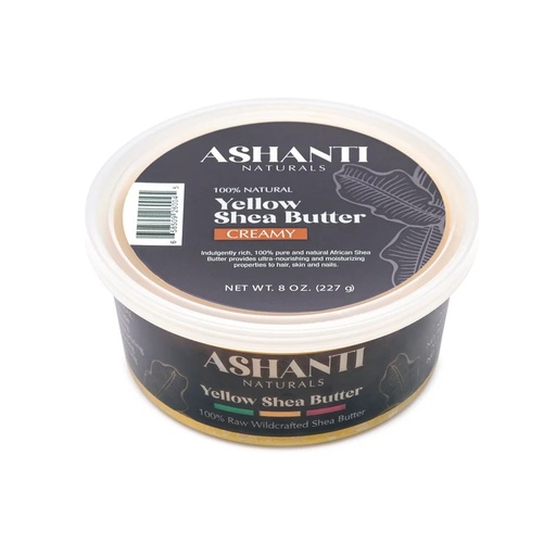 [ASH26004] Ashanti Yellow Shea Butter Creamy (8 oz) #4