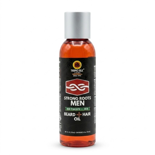 [TRP13454] Tropic Isle Strong Roots Men Beard + Hair Oil (4 oz) #54