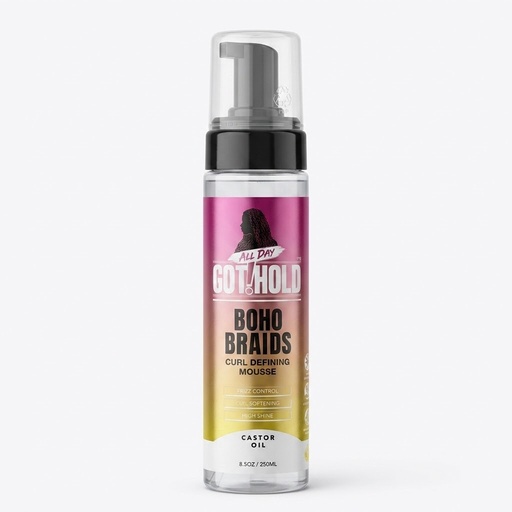 [EBN13622] EBIN AllDay Got!Hold Boho Braids Curl Defining Mousse (8.5 oz) #345
