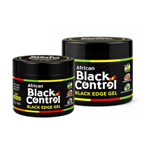 African Black Control Black Edge Gel