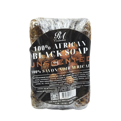 [RAC00138] RA Cosmetics 100% Black Soap (1 lb) #47