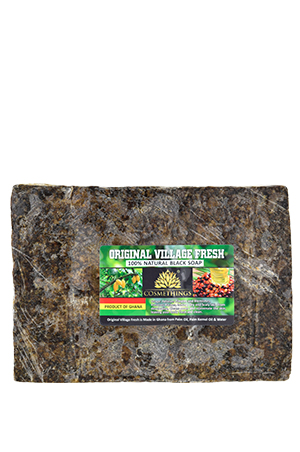 [CMT00249] Original Village Fresh Black Soap-100% Natural(5lb) #1 -Pc