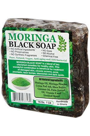 [MG03348] Black Soap - Moringa (1LB) #3