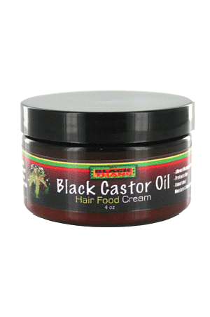 [BTH12002] Black Thang Black Castor Oil Hair Food Cream (4oz) #3