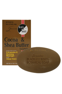 [BLW98410] Black&White Cocoa & Shea Butter Soap (6.1oz)#4