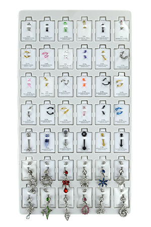 Body Jewelry Assorted (42pc/CD)#EDS500cd