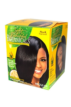 [BOT85101] Botanicals No-Lye Sensitive Scalp Relaxer Kit(Reg)-1 App#1