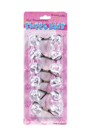[MG92880] Bubble Round #XL11 Clear [6/pk] -pc