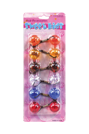 [MG92887] Bubble Round #XL18 Crystal Mix [6/pk] -pc