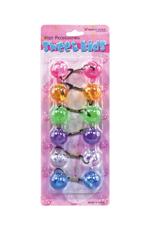 [MG92888] Bubble Round #XL19 Crystal Mix2 [6/pk] -pc