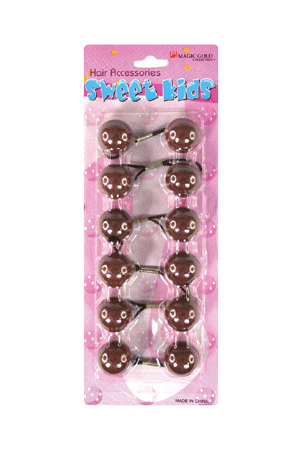 [MG92889] Bubble Round #XL20 Brown [6/pk] -pc