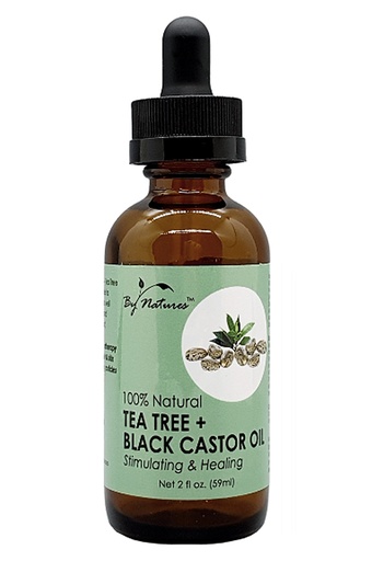 [BYN48157] By Natures 100% Natural Tea Tree + Black Castor Oil (2oz) #23