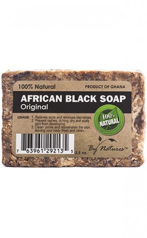 [BYN29213] By Natures Afican Black Soap-Original(3.5oz) #53
