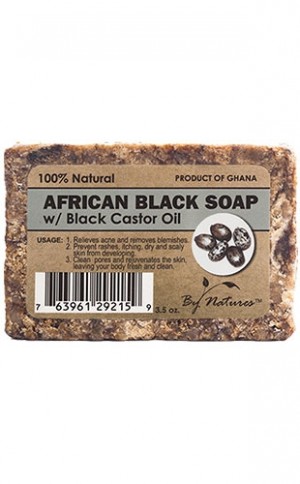 [BYN29215] By Natures African Black Soap-Black Cater Oil(3.5oz) #52