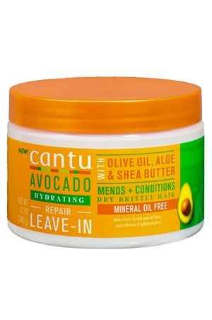 [CAN01989] Cantu Avocado Leave- In Conditioning Repair Cream (12oz) #79 **(Special Sales)**