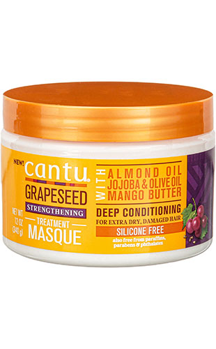 [CAN94000] Cantu Grapeseed Stren.Deep Condi.Treat. Masque(12oz)#103 **(Special Sales)**