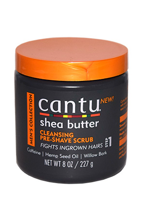 [CAN01692] Cantu Men's Shea Butter Cleansing Pre-Shave Scrub (8oz) #38