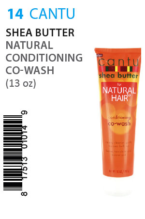 [CAN01014] Cantu Shea Butter Natural Conditioning Co-Wash (10oz) #14