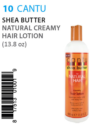 [CAN01001] Cantu Shea Butter Natural Creamy Hair Lotion (13.8oz) #10