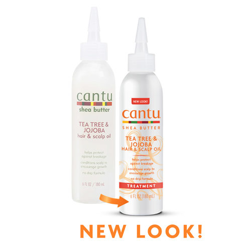 [CAN00008] Cantu Shea Butter Tea Tree&Jojoba Hair & Scalp Oil (6oz) #25