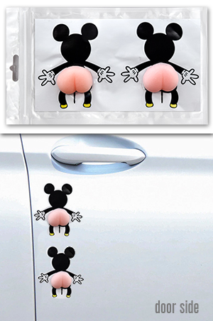 Car Door Deco Protector Sticker Toy-Mickey #CDSToy5-pc