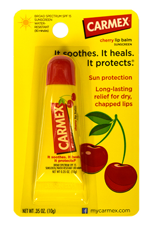 [CMX02430] Carmex Tube Lip Balm Cherry (0.35oz, 12pc/box) - box#9
