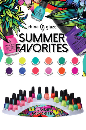 [CGL82676] China Glaze #Celtic Sun [82676] 'Summer Favorites' mini