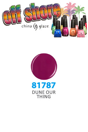 [CGL81787] China Glaze #Dune Our Thing [1305 / 81787] "Off Shore"