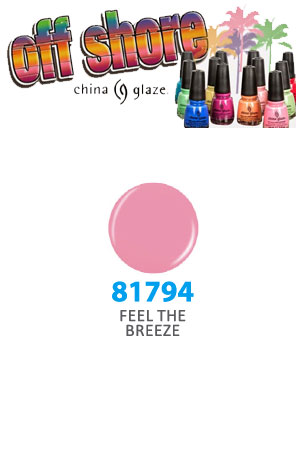 [CGL81794] China Glaze #Feel The Breeze [1312 / 81794] "Off Shore" disc