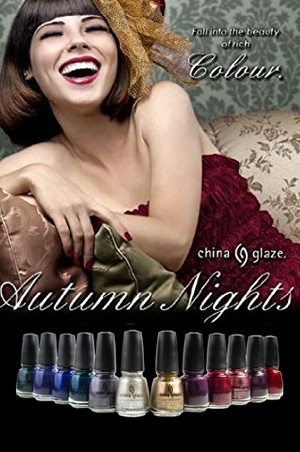 [CGL81348] China Glaze #Gossip Over Gim.. [1223 / 81348] 'AUTUMN NIGHTS'