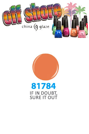 [CGL81784] China Glaze #If In Doubt, Surf It Ou [1302/81784] "Off Shore"