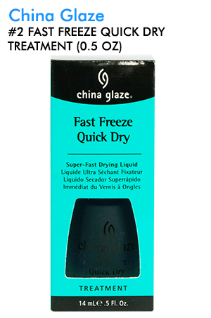[CGL88911] China Glaze Fast Freeze Quick Dry Treatment (0.5oz)