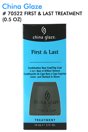 [CGL88907] China Glaze First & Last Treatment (0.5oz)