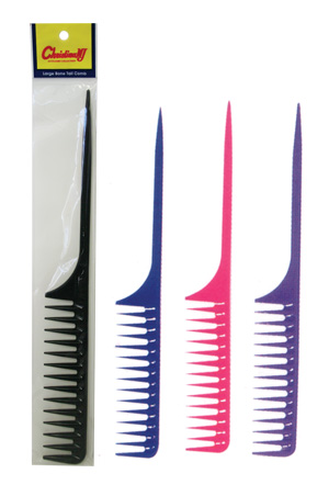 [CHR03909] Christina MJ Large Bone Tail Comb (Mix) -dz