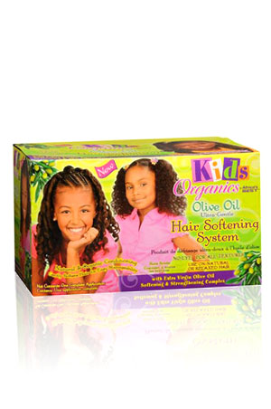 [AFB51701] Africa`s Best A/B Organics Kid's Olive Oil Hair Softening Kit#74