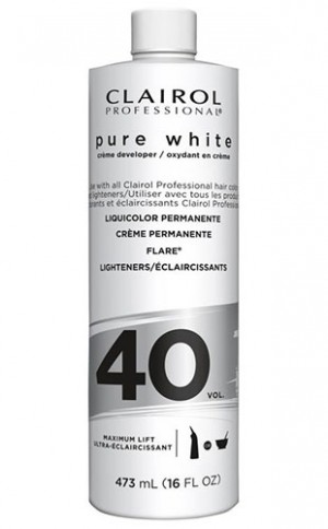 [CLR11443] Clairol Pure White Creme Developer-40Vol(16oz) #28