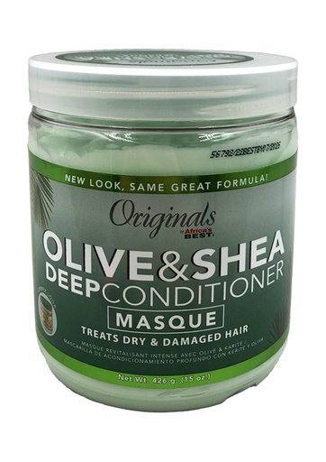 [AFB24815] Africa`s Best A/B Organics Olive Oil&Shea Deep Conditioner/Masque(15oz) #54