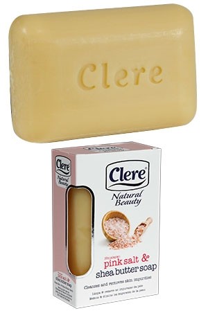 [CLE90856] Clere Pink salt & Shea Butter Soap(5.2oz) #3