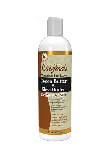 [AFB55716] Africa's Best Ultimate Organics Cocoa Butter & Shea Butter Body Lotion (12 oz) #41
