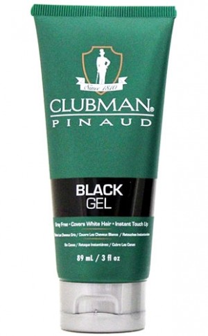 [CLM66297] Clubman Pinaud  Color Gel-Black(3 oz) #31