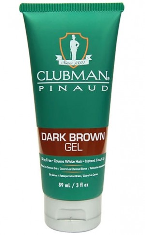 [CLM66298] Clubman Pinaud  Color Gel-Dark Brown(3 oz) #32