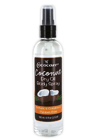 [COC02040] Cococare Coconut Dry Oil Body Spray (6oz) #50